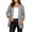 NEW2-Dark Gray, variant on Women's Blazer Long Sleeve Lightweight Business Work Office Stripes Suit Jackets with Pockets