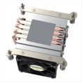 thumbnail image 3 of Disipador LGA2011-R63 de 150 W para Radiador LGA 2011 de 2U, 4 Tubos de , LGA2011, Tipo Cuadrado, Paso de Montaje de 80 mm X 80 Mm., 3 of 6