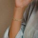 thumbnail image 2 of Women Natural Stone Bracelet 5MM Natural Stone Bracelets 3MM Stainless Steel Bead Bracelet Plated Bracelets, 2 of 4
