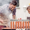 thumbnail image 4 of Grill Hotdog & Marshmallow BBQ forks  Barbecue Skewer forks Hot Dog Grill Holder Sausage Cooker Camping Cooking Tools for Grill Grill Accessories, 4 of 6