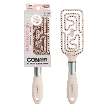 Conair Flexi Head Hair Brush, Pink