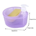 thumbnail image 3 of Dishwasher Dispenser Sponge Holder Washing Soap Dispenser 2 In 1 Washing Up Liquid Dispenser, 3 of 8