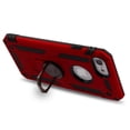 thumbnail image 4 of Apple iPhone 8, iPhone 7, iPhone 6/6s Phone Case Hybrid Durable 360 Degree Rotatable Ring Stand Holder Kickstand Fit Magnetic Car Mount Protective Case RED Cover for Apple iPhone 8 /7 / 6 /6S, 4 of 6