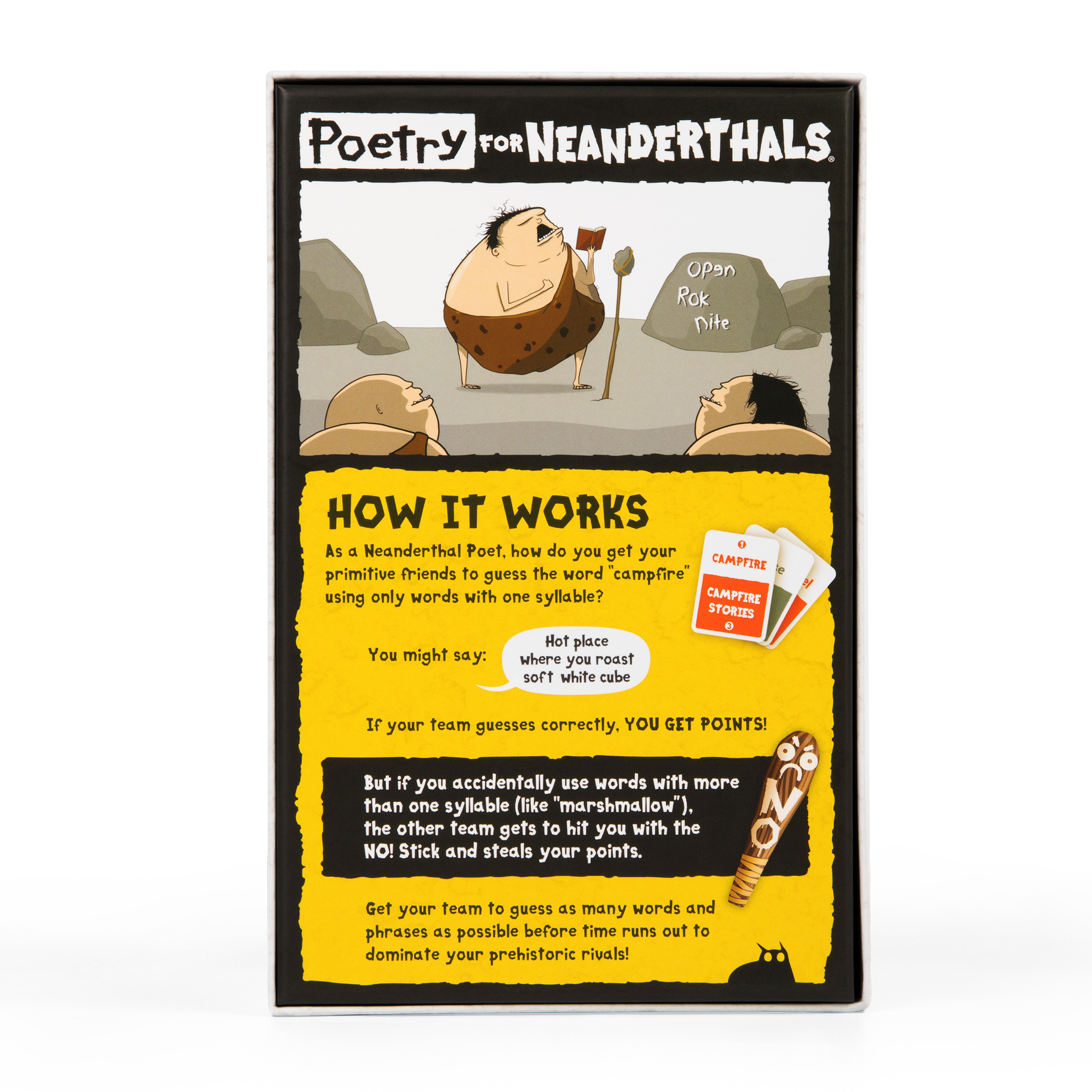 Poetry for Neanderthals Party Game By Exploding Kittens photo 5
