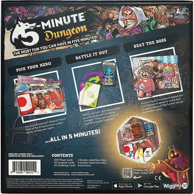 W3D 5-Minute Dungeon: Chaotic Co-operative Real-Time Card Game