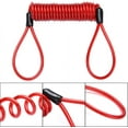 thumbnail image 2 of 1.2m Mall Anti-theft Device With Alarm For Brake Discs - For Motorcycles, Bicycles, Rollerblades, 2 of 5