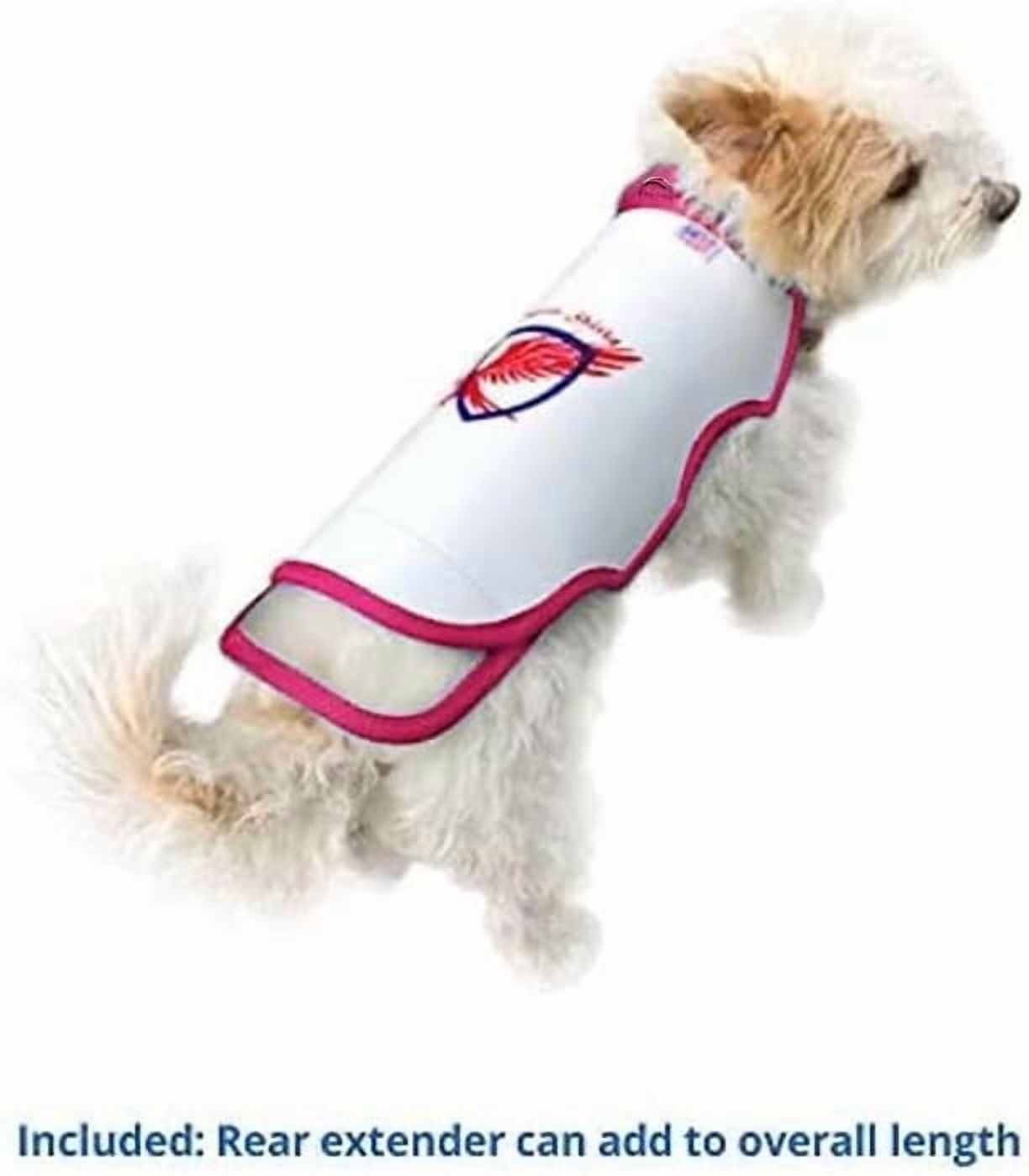 Raptor Shield Vest Small, Lightweight, X-Small (Pink) , 2-3 lbs, 7.5 to 10.5"