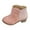 E, variant on Toddler Girl's Ankle Boots Kids Chunky Mid Heel Fashion Rhinestone Dress Booties with Side Zipper