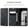 thumbnail image 3 of Allytechgroup for Apple iPhone 16e Case Slim Wallet Cover with Card Slots Holder/Cash Pocket [Magnetic Closure] PU Leather Flip Folio Kickstand Shockproof Stand Shockproof TPU Back Shell, Black, 3 of 13