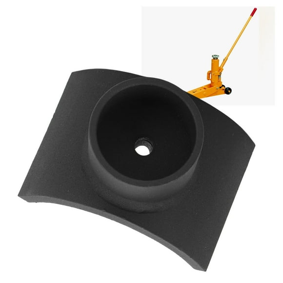 Bottle Jack Adapter Saddle, Easy To Operate Hydraulic Jack Saddle Adapter with Cushion Pad for 4in Tube