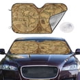 thumbnail image 2 of Balery World Map1 Print Car Windshield Sun Shade,Windshield Sunshade for Car Pickup Truck SUV Accessories-Medium, 2 of 7
