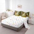 thumbnail image 3 of Catabedysis Retro Camper 7-Piece Twin Bedding,Camp Life Print Bedding Comforter Set For Boys,Multicolor,Polkadot Reversible, 3 of 7