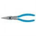 Channellock 317 8-Inch Long Nose Plier with Side Cutter | Needle Nose Pliers with Knife and Anvil - Style Side Cutter | Crosshatch Jaw Forged from High Carbon Steel for Maximum Grip on Material