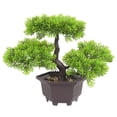 thumbnail image 4 of NUOLUX 1Set Artificial Potted Plant Greenery Ornaments for Indoor Decor Home Decoration Plastic 26*8.7in, 4 of 8