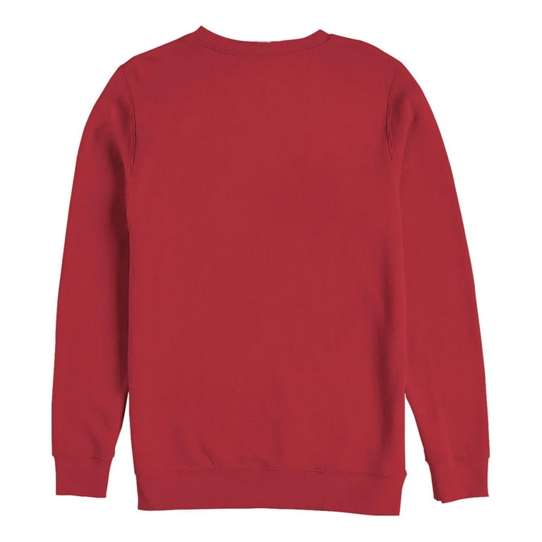 X Large Red Wars Men\'s Christmas Ugly Sweater Star Sweatshirt