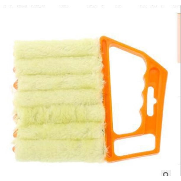 Shutter multifuncional cepillo de limpieza cortina del hogar artefacto de limpieza de aire acondicionado ventilador de eliminación de polvo cepillo brecha
