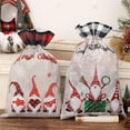 thumbnail image 1 of Xihbxyly Ofertas de Venta de Lightling Bolsa de Almacenamiento de Regalo de Lino de Imitación Navideña con Artesanía Exquisita y Bolsa de Regalo para Ancianos con Estampado de Bosque, 1 of 6