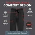 thumbnail image 6 of Wrangler Cotton Comfort Sleep Pants, 6 of 7