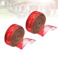 thumbnail image 2 of PEACNNG 4 Rolls Christmas Tree Ribbon Printed Packing Rope Belt Ribbon for Christmas Gift (Red), 2 of 8