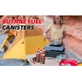 thumbnail image 3 of Butane Fuel Canisters for Portable Camping Stoves,Gas Burners, UL Listed (24 Pack) - Explosion Proof - RVR System, 3 of 9