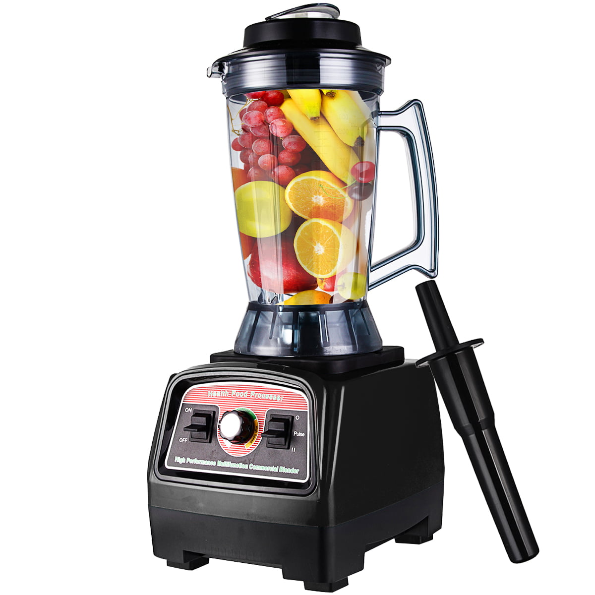Food Blender Mixer Smoothie Heavy Duty Commercial Milkshake Soup Maker Juicer 