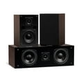 thumbnail image 3 of Fluance Elite High Definition Compact Surround Sound Home Theater 5.1 Channel Speaker System including 2-Way Bookshelf, Center Channel, Rear Surrounds and DB10 Subwoofer - Walnut (SX51WC), 3 of 8