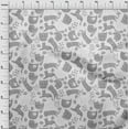 thumbnail image 3 of oneOone Velvet Light Gray Fabric Cat Sewing Craft Projects Fabric Prints By Yard 58 Inch Wide-KZ2, 3 of 5