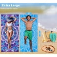 thumbnail image 3 of Toalla de Playa Qinqinamu Microfibra 180x80 cm Libre de Arena Paquete de 4, 3 of 7