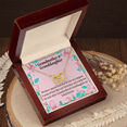 thumbnail image 6 of To Granddaughter Special Bond Necklace Inseparable Necklace, 6 of 20