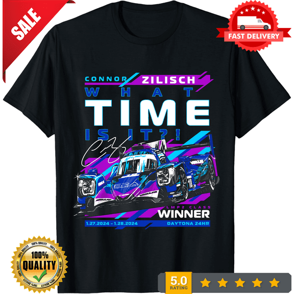 Reprint Rare Collection Connor Zilisch #88 Racing Gift T Shirt S-5XL Cotton Black AG612, CROWD FAVORIT-TH70247