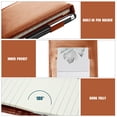 thumbnail image 3 of Conjunto Mini Porta Bloc de Notas de Bolsillo Outus con Cubierta de Cuero y Bolígrafo, 3 of 6