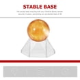 thumbnail image 2 of 10 soportes de exhibición de bolas de acrílico con base hexagonal para bolas de cristal, bolas de tenis, soportes estables para bolas de cristal, tamaño S, 2 of 5