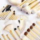 thumbnail image 4 of Brochas para Maquillaje Profesional 24pz Bleige Malubero kit de Brochas, 4 of 6