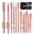 thumbnail image 4 of 12 Piezas de Cincel de Martillo Eléctrico Reforzado con Rosa, Broca de Ranura para Ranurar en Hormigón y Mampostería, 4 of 5