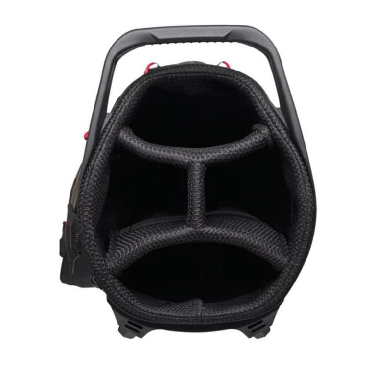 Wilson Staff EXO Lite Black White Red Stand Golf Bag Wilson Staff EXO Lite Black White Red Stand Golf Bag