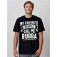 thumbnail image 1 of Playera Estampada Camiseta para para HombreMy Favorite People Call Me Bubba Fathers Day T-Shirt Men's T-shirt Funny pattern, Casual and comfortable round neck cotton short sleeve, four seasons can w, 1 of 6