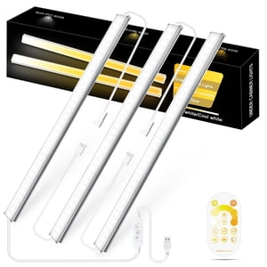OGEDNAC 12-Inch Under Cabinet LED Lights, 3-Pack