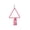 D, variant on D Cotton Rope Triangle Bird Sway Toy Hanging Perch For Parrots Budgies Cage With Tassels 7 Inch