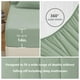 thumbnail image 5 of Juego de edredón CozyLux, color verde salvia, tamaño queen size, 7 piezas, cama en una bolsa, 5 of 7