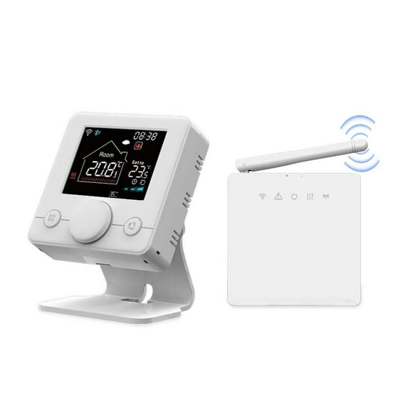 Wireless Thermostat Programmable Temperature Controller For Room Gas Boiler Actuator ,Easy to Install