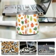 thumbnail image 6 of Yayeee Ashtray with Lid for Cigarette Smokeless Stainless Steel Home Ash Holder, Green Leaves, 6 of 7