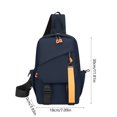 thumbnail image 3 of Dxzfnsa Trending Crossbody Bag For Women Men's Multi Functional Chest Bag USB Rechargeable Crossbody Backpack Korean Style Casual Versatile Shoulder Bag, 3 of 6