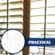 thumbnail image 3 of Clip de posicionamiento para persianas venecianas, para colocar cortinas verticales, de plástico, para oficina, 2 juegos, 3 of 6