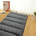 thumbnail image 4 of Japanese Floor Mattress Futon Mattress,3 '' Thicken Daybed Futon Roll Up,Portable & Foldable Tatami Mat for Sofa Lounger Camping Dormitory Yoga Sleep Nap Meditation, 4 of 9