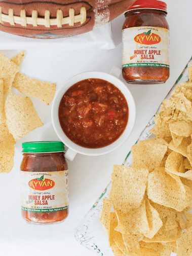 Kyvan Honey Apple Mild Salsa, 16.3 oz