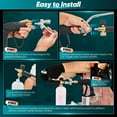 thumbnail image 6 of Annvchi Foam Cannon Dual Connector Accessory for Pressure Washer Kit,with Foam Cannon Dual Connector,Pressure Washer Gun for Car Washing and Cleaning,5 Power Washer Sprayer Nozzles, 6 of 9