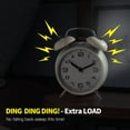 thumbnail image 3 of Betus [Non-Ticking] Twin Bell Load Alarm Clock with Nightlight Function for Home & Office, 3 of 8