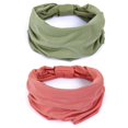 thumbnail image 1 of Wide Headbands For Women Non Slip Soft Elastic Hair Bands Yoga Running Sports Workout Gym Head Wraps, Knotted Cloth African Turbans Bandana, 1 of 5