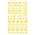 thumbnail image 3 of dianhelloya Nail Sticker Self Adhesive Strong Stickiness Removable Creative Pattern Easy to Apply Decorative Paper Easy-peel Nail Decal 3D Petal Manicure Decor Golden C, 3 of 8