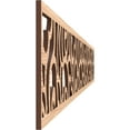 thumbnail image 3 of Ekena Millwork 46 1/4"W x 6"H x 1/4"T Springfield Fretwork Moulding, Red Oak, 3 of 13